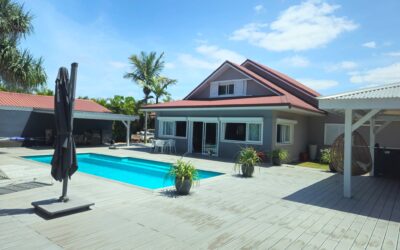 VILLA F5 sur 2 niveaux à POE (Bourail) à la VENTE