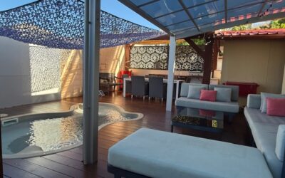 VILLA F5 au MOTOR POOL à la VENTE